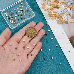 100Pcs Brass Beads&nbsp;KK-HS0015-28G