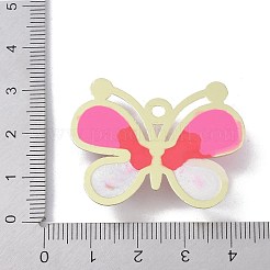 Rack Plating Alloy Enamel Pendants&nbsp;FIND-I038-13C