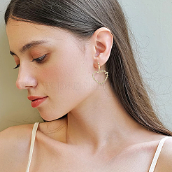 16Pcs 2 Colors 201 Stainless Steel Huggie Hoop Earrings Findings&nbsp;STAS-BBC0008-39E