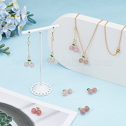 10Pcs Natural Agate Fruit Pendants&nbsp;G-OC0005-93