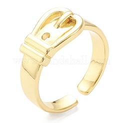 Brass Cuff Rings&nbsp;RJEW-A001-07G
