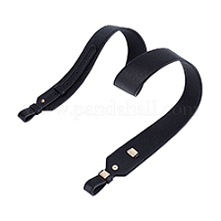 Puレザーバッグストラップ  ブラック  830x42x19mm&nbsp;AJEW-WH0348-824