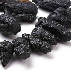 Natural Tektite Beads Strands&nbsp;G-K419-02C