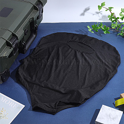 カーボンファイバー製のラゲッジカバー  旅行用スーツケースプロテクター  ブラック  450~470x320~350x190~220mm&nbsp;AJEW-WH0596-801A