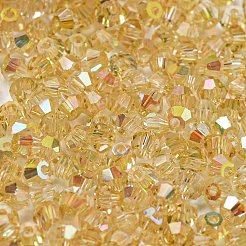 Transparent Electroplate Glass Beads&nbsp;EGLA-M030-02A-HP01