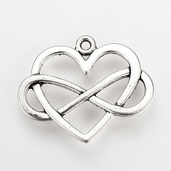 Tibetan Style Alloy Pendants&nbsp;TIBEP-Q078-39AS-NR