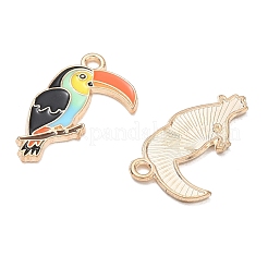Alloy Enamel Pendants&nbsp;AL-CBAE435-55G
