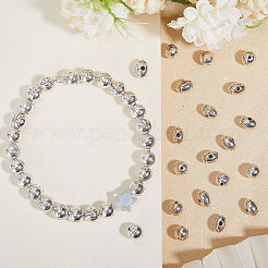 60Pcs 3 Styles Tibetan Style Alloy Beads&nbsp;FIND-CA0009-05