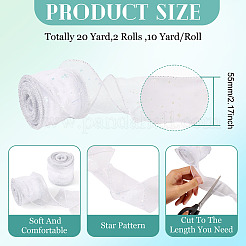 Polyester Deco Mesh Ribbons&nbsp;OCOR-TAC0024-004E