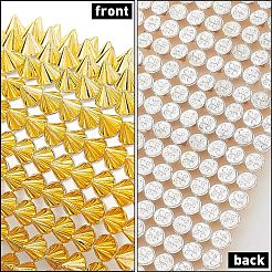 プラスチックリベット  コーン  ゴールドカラー  8x6.5mm&nbsp;KY-FG0001-02G