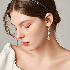 15 Pairs 3 Colors Brass Earring Hooks&nbsp;KK-BC0012-51