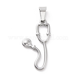 Non-Tarnish 304 Stainless Steel Pendants&nbsp;LS-STAS-G261-02P