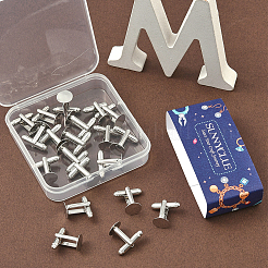 20Pcs Brass Cuff Buttons&nbsp;KK-SC0006-43