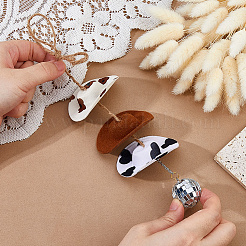 EVA Cowboy Hat Pendant Decorations&nbsp;HJEW-WH0001-35