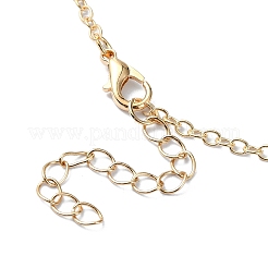 Alloy Pendant Necklaces&nbsp;NJEW-H031-01A-G