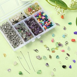 DIY Gemstone Keychain Making Kit&nbsp;DIY-YW0007-33