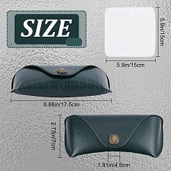 1Pc Imitation Leather Glasses Cases&nbsp;AJEW-CN0001-44A