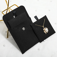 4 Sets Square Microfiber Packing Button Bags&nbsp;ABAG-WR0001-09C