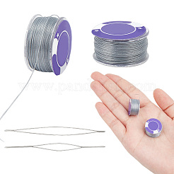 2 Rolls Special Coated Polyester Beading Threads&nbsp;OCOR-NB0002-06C