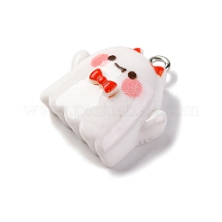 Halloween Theme Opaque Resin Pendants&nbsp;RESI-D075-04C