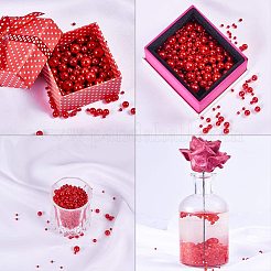 Imitation Pearl Acrylic Beads&nbsp;OACR-PH0001-05-WH