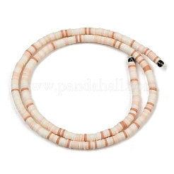 Handmade Polymer Clay Beads Strands&nbsp;PY-CBA18ED-02A