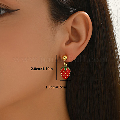 Stylish Brass Dangle Stud Earrings&nbsp;PA9879-5
