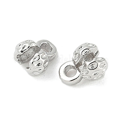 Flower Brass Bead Tips&nbsp;KK-M326-10P
