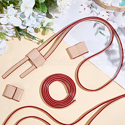 4Pcs PU Leather Drawstring for Bucket Bag&nbsp;AJEW-CL0001-30B