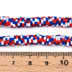 Handmade Polymer Clay Beads Strands&nbsp;CLAY-ZX008-08C