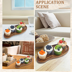 1Pc Wood Serving Trays&nbsp;AJEW-GF0012-47C