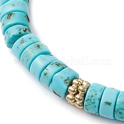 Natural Howlite Braided Bead Bracelets&nbsp;BJEW-JB11114-01