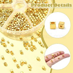 6 Styles Alloy Spacer Beads&nbsp;FIND-CJ0003-50