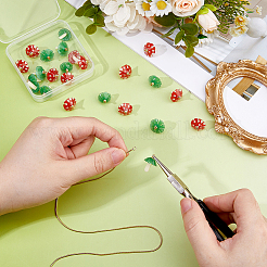 24Pcs 2 Colors Plastic Pendants&nbsp;KY-DC0001-50