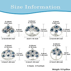 18Pcs 6 Styles Tibetan Style  Alloy Pendants&nbsp;FIND-CJ0002-10