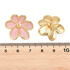 Valentine's Day 304 Stainless Steel Enamel Stud Earrings for Women&nbsp;EJEW-K331-01G-01