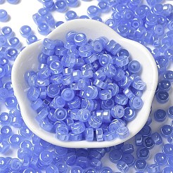 Imitation Jade & Luster Glass Seed Beads&nbsp;SEED-E001-J3x6mm-A02