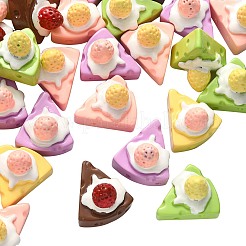 30Pcs Opaque Resin Decoden Cabochons&nbsp;RESI-CJ0002-71
