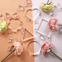 アクリルクラフトボード  三角形  40~70x40~70x12mm  3個/セット  1セット/ボックス&nbsp;DIY-FG0003-99C