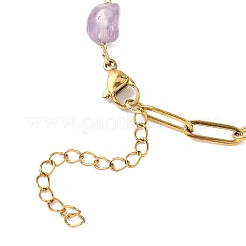 304 Stainless Steel Paperclip Chain Bracelet Making&nbsp;AJEW-JB01434-03
