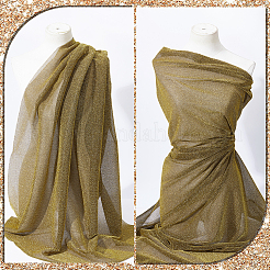 ペット用グリッターパウダー入りポリエステル生地  DIY工芸品  ダークチソウ  1590x1060x0.5mm&nbsp;AJEW-WH0314-706A