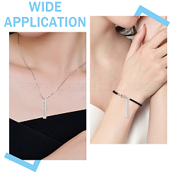 6Pcs Stainless Steel Pendants&nbsp;STAS-BC0003-98B