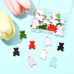 36Pcs Alloy Enamel Pendants&nbsp;ENAM-FS0002-88G