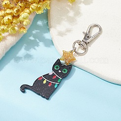 Christmas Theme Acrylic Pendant Decoraiton&nbsp;HJEW-JM01388