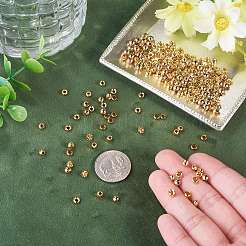 200Pcs 4 Styles Brass Spacer Beads&nbsp;KK-TA0009-05