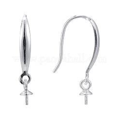 925 Sterling Silver Earring Hooks&nbsp;X-STER-E062-02S