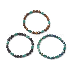 Gemstone Beads Stretch Bracelets&nbsp;BJEW-JB13295