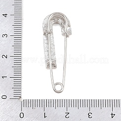 Crystal Rhinestone Safety Pin Brooches&nbsp;JEWB-A040-01A-P