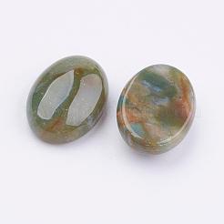 天然インディアンアゲート瑪瑙カボション  オーバル  18x13x6mm&nbsp;G-K217-01D
