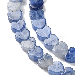 Dyed & Heated Natural Blue Aventurine Beads Strands&nbsp;G-M403-A33-02